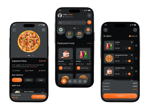 Mobile app user interface